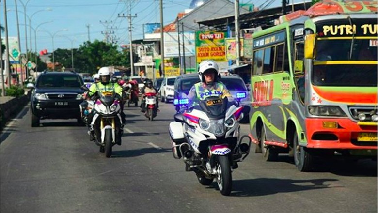 Foto: Screenshot Instagram ntmc_polri Foto: Screenshot Instagram ntmc_polri