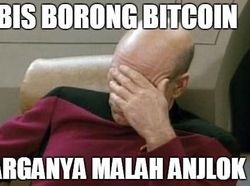 Meme Bitcoin Anjlok Bikin Ngakak