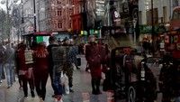 Oxford Street terletak di sebuah jalan raya di Kota Westminster, London. Foto diambil 23 Desember 2017 (Foto: Dok. REUTERS/Mary Turner)