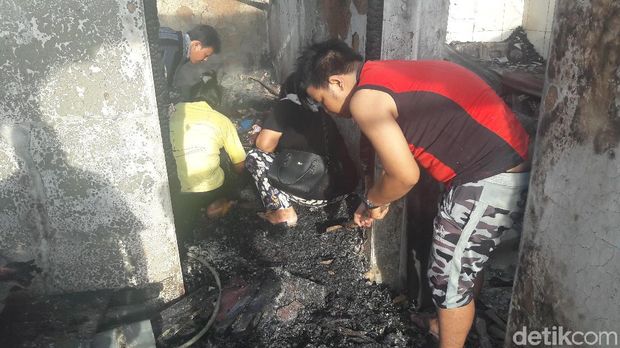 40 Rumah Terbakar di Bogor, Warga: Tak Ada yang Bisa 