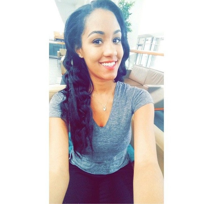 Lukwesa Morin punya beberapa fitur wajah yang mirip Meghan Markle. Seperti hidung, warna kulit, juga senyumannya. Setuju nggak? Foto: Instagram/lukwesamorin