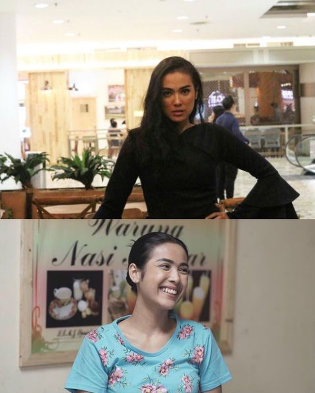 Satu lagi bintang OK-JEK yang penampilannya berbeda antara sinetron dan kehidupan nyatanya. Dia adalah Dhianty Yusuf, pemeran Mbak Mawar, istri dari driver OK-JEK dan pemilik warung makan. Dalam sinetron, Dhianty tampil dengan busana sederhana, sedangkan di keseharian, dia tampil stylish dan sangat cantik. Foto: istimewa