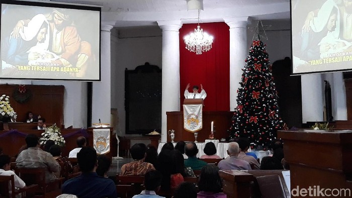 Khotbah Natal di GPIB Immanuel akan Disampaikan dalam 3 Bahasa