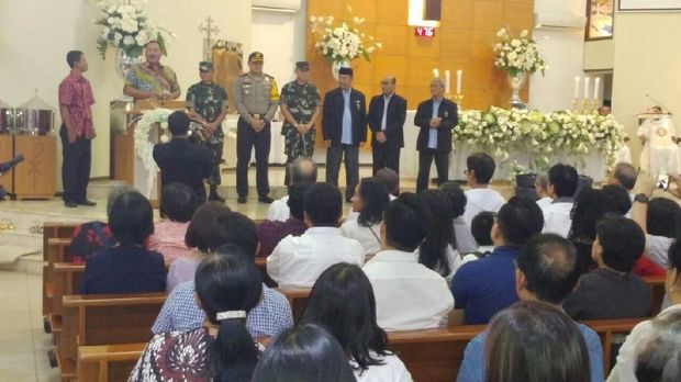 Kapolres: Misa Natal di Gereja Jakarta Barat Berlangsung Aman