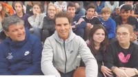 Rafal Nadal memanfaatkan offseason ini untuk mendampingi murid-muridnya di akademi tenis miliknya di Mallorca sekaligus berlatih.  (instagram Rafael Nadal)
