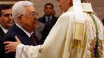 Foto: Saat Presiden Palestina Hadiri Misa Natal di Gereja Tepi Barat