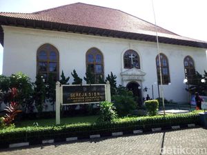 Potret Gereja Sion, Gereja Tertua di Indonesia