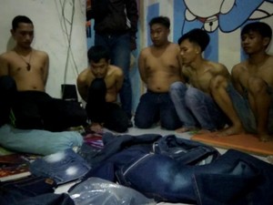 Ditangkap di Markasnya, Ini Penampakan Geng Motor Penjarah