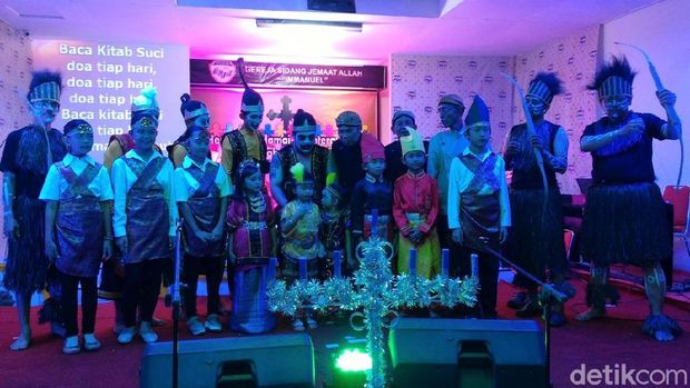 Perayan Natal di Boyolali. 