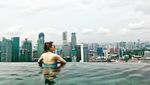 Foto: Liburannya Si Seksi Aura Kasih