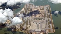 Pulau biasanya terkenal dengan objek wisata pantainya. Namun di Hong Kong, pulau Chek Lap Kok khusus dibuat hanya untuk Bandara Internasional Hong Kong. myscienceacademy.org/Istimewa.