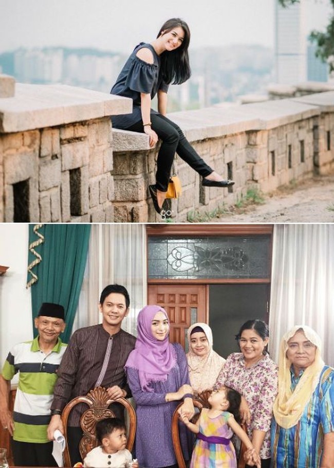 Citra Kirana yang memulai karier melalui ajang Gadis Sampul sangat populer ketika berperan sebagai Rumana di sinetron Tukang Bubur Naik Haji. Penampilannya di sinetron tersebut berbeda dengan kehidupannya di dunia nyata. Jika di sinetron dia tampil mengenakan busana muslim dan hijab, di kehidupan sehari-harinya Citra stylish dengan busana kekinian. Foto: istimewa