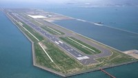 Lagi-lagi Jepang membuat bandara di atas pulau buatan. Kali ini Bandara Kitakyushu yang berada di pulau sebelah barat laut Seto Inland. Pulau ini hanya cukup menampung pesawat Boeing 747 dan pesawat jet besar. myscienceacademy.org/Istimewa.