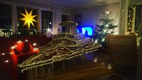 Wow! Ada Kapal Star Wars yang Datang dari Galaxy Gingerbread