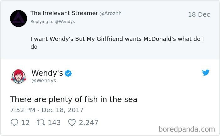 Kocak! Lihat Tweet Akun Wendy's Ini Saat Tanggapi Kicauan 