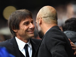 Guardiola Sebut Conte sebagai Pakar Taktik