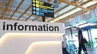Di stasiun tersebut juga terdapat ruang informasi.