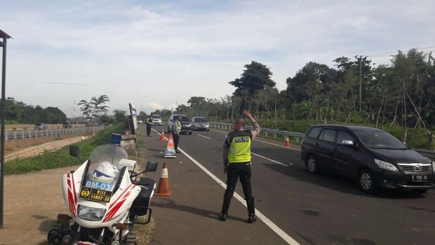 One way akan diberlakukan hingga sore hari nanti