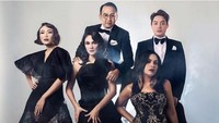 Menteri Ceria adalah geng artis yang diisi oleh Maleney Ricardo, Luna Maya, Ayu Dewi, Edric Tjandra dan Iwet Ramadhan. Foto: Dok. Instagram