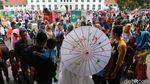 Foto: Serunya Warga DKI Liburan di Kota Tua