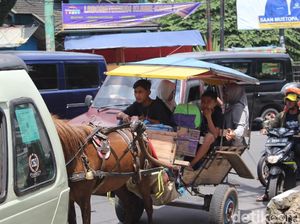 Selama Lebaran, Delman Tidak Boleh Beroperasi di Garut