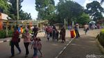 Foto: Lalin RM Harsono Macet, tapi Ragunan Masih Lengang