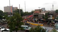 Suasana di kawasan Tanah Abang