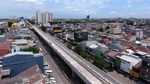 Melihat Proyek LRT Jakarta Velodrome-Kelapa Gading di Penghujung 2017