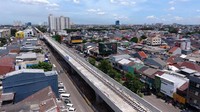 Memasuki akhir 2017, atau per 15 Desember ini, progres proyek tersebut secara keseluruhan mencapai 55,64%. (Dok PT Jakarta Propertindo).