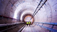 MRT Jakarta fase 1 terdiri dari Koridor Selatan-Utara (Lebak Bulus- Bundaran HI) yang tersambung sepanjang 16 km. (Dok MRT Jakarta).
