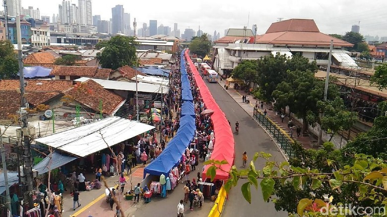 Penataan Tanah Abang, Sandiaga: Laporan Kemacetan Turun 56 Persen Penataan Tanah Abang, Sandiaga: Laporan Kemacetan Turun 56 Persen