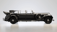 Kali ini, ada kendaraan yang cukup menjadi sorotan banyak orang karena sebentar lagi akan masuk ke pelelangan yakni mobil Adolf Hitler 1939 Mercedes-Benz 770K Grosser Offener Tourenwagen. Foto: Dok. Worldwide Auctioneers