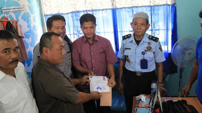 Napi Teroris yang Ditahan di  Lamongan Bebas Setelah Dapat Remisi