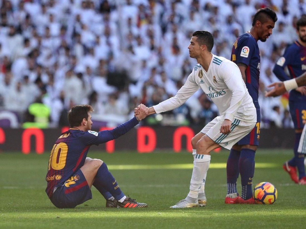 Beberapa media Eropa menempatkan Messi sebagai pemain terbaik dunia tahun 2017, di atas Ronaldo (REUTERS/Sergio Perez)