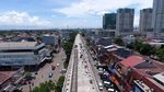 Melihat Proyek LRT Jakarta Velodrome-Kelapa Gading di Penghujung 2017