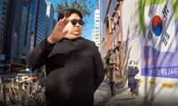 'Kim Jong Un' di Seoul, Korea Selatan. 