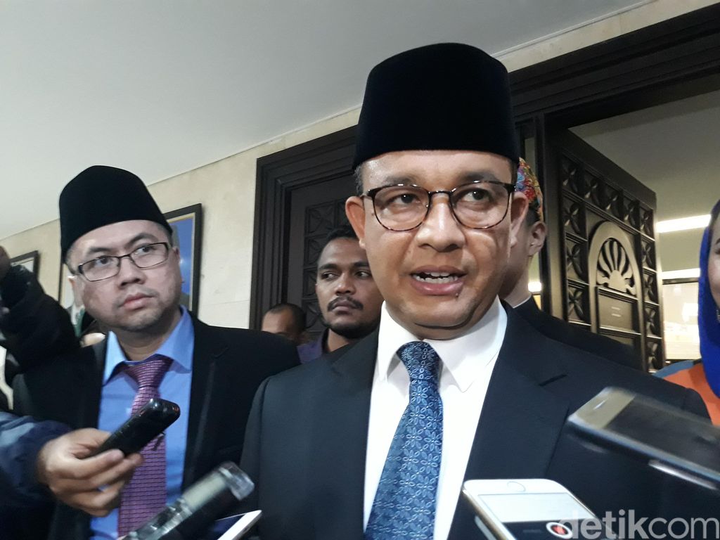 Gubernur DKI Anies Baswedan.