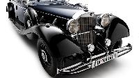 Super Mercedes yang dipesan dan dibangun untuk Kanselir Jerman, diambil dari negara tersebut oleh tentara AS tepat setelah Perang Dunia II, pada 1945. Foto: Dok. Worldwide Auctioneers