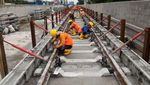 Melihat Proyek LRT Jakarta Velodrome-Kelapa Gading di Penghujung 2017