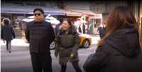 'Kim Jong Un' di Seoul, Korea Selatan. 