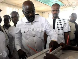 Legenda Milan, Weah Kembali Bertarung di Pilpres Liberia Putaran 2