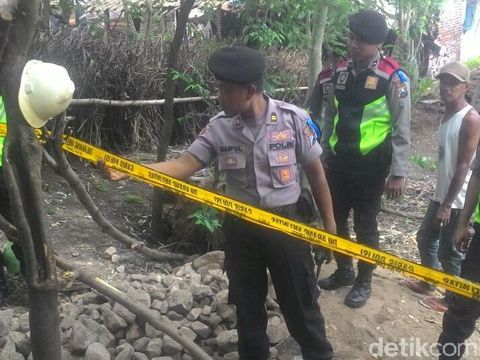 Lokasi septic tank yang digali tiga warga/