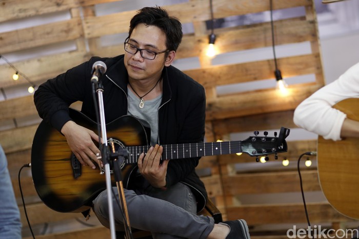 NOAH saat tampil di Mainstage di detikcom.