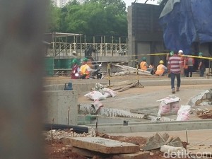 Struktur Bangunan Pakubuwono Spring sudah Bocor Sebelum Roboh