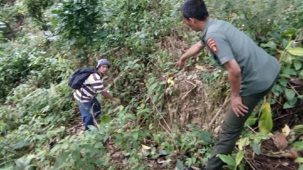 Longsor, Jalur Pendakian Gunung Pulosari Ditutup