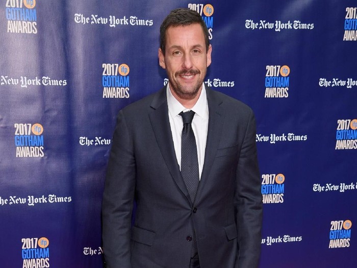 NEW YORK, NY - NOVEMBER 27:  Actor Adam Sandler attends IFPs 27th Annual Gotham Independent Film Awards on November 27, 2017 in New York City.  (Photo by Dimitrios Kambouris/Getty Images for IFP)