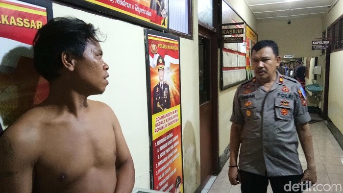 Preman Penganiaya Polisi di Makassar Ditangkap