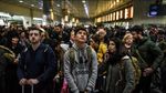 Foto: Begini Bule-Bule di New York Kalau Mudik Natal