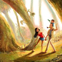 Meluangkan waktu untuk pergi bersama menikmati alam bersama pasangan dan buah hati. Foto: Instagram