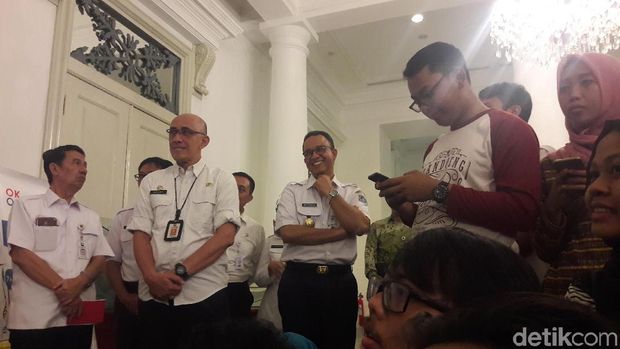 Saat Prasetio Nyeletuk Dana Parpol ke Mendagri di Samping Anies
